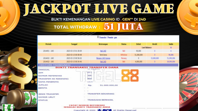 bukti jp togel88 #3