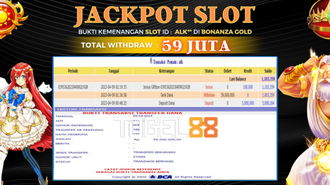 Bukti jackpot Togel88 #76