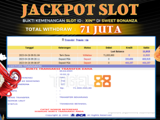 Bukti jackpot Togel88 #127