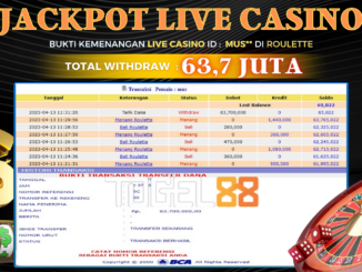 Bukti jackpot Togel88 #87