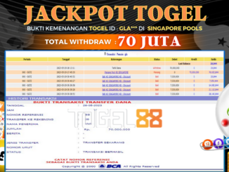 Bukti jackpot Togel88 #207