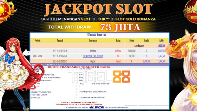 Bukti jackpot Togel88 #173