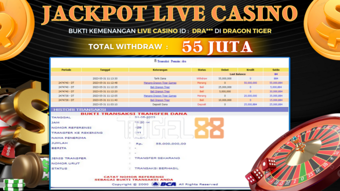 Bukti jackpot Togel88 #214