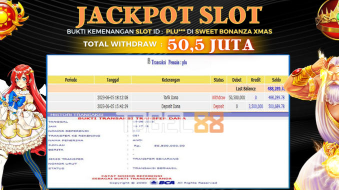 Bukti jackpot Togel88 #228