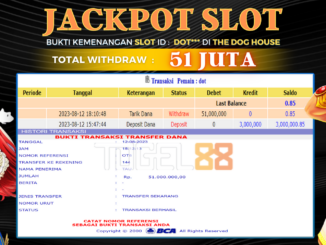 Bukti jackpot Togel88 #386