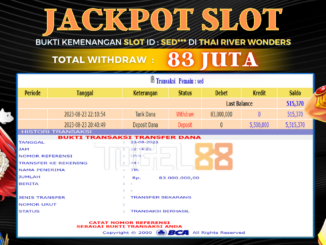 Bukti jackpot Togel88 #370