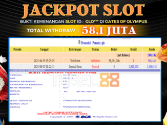 Bukti jackpot Togel88 #370