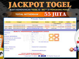 Bukti jackpot Togel88 #385