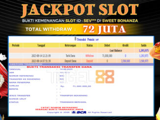 Bukti jackpot Togel88 #341