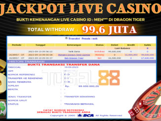 Bukti jackpot Togel88 #421