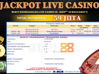 Bukti jackpot Togel88 #445