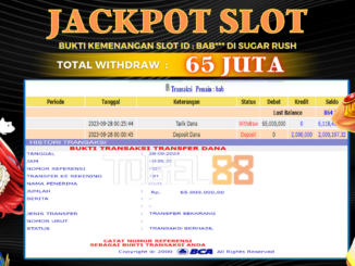 Bukti jackpot Togel88 #475