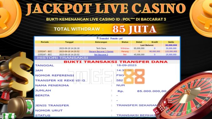 Bukti jackpot Togel88 #442