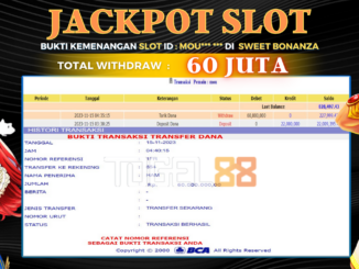 Bukti jackpot Togel88 #481