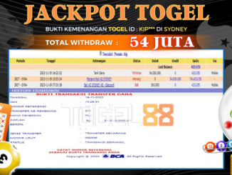 Bukti jackpot Togel88 #493