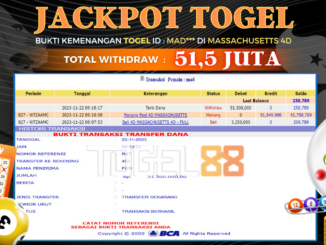 Bukti jackpot Togel88 #499