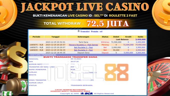 BUKTI JP TOGEL88 #580