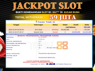 Bukti jackpot Togel88 #528