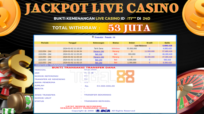 BUKTI JP TOGEL88 #595